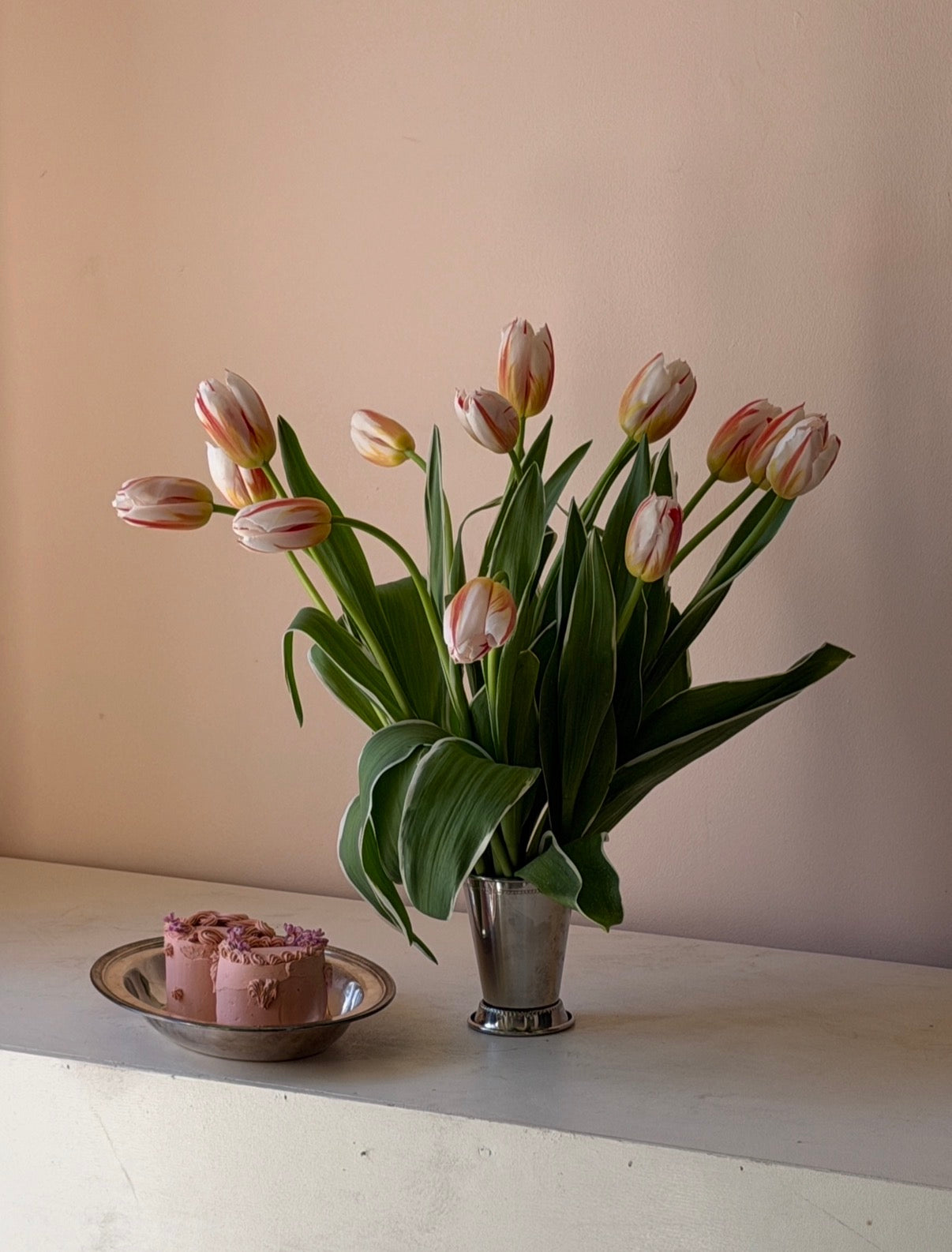 Silver Julip vase
